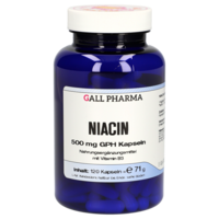 NIACIN 500 mg GPH Kapseln