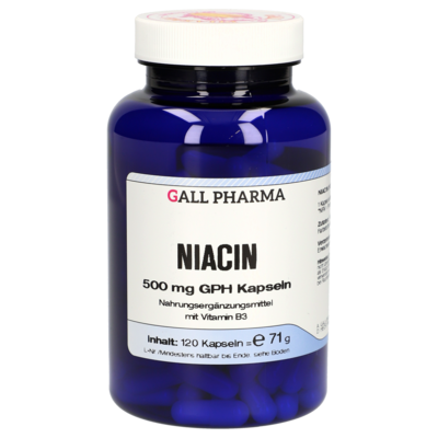 NIACIN 500 mg GPH Kapseln