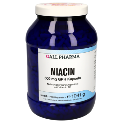 NIACIN 500 mg GPH Kapseln