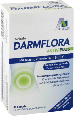 DARMFLORA Aktiv Plus 100 Mrd.Bakterien+7 Vitamine