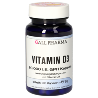 VITAMIN D3 20.000 I.E. GPH Kapseln