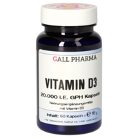 VITAMIN D3 20.000 I.E. GPH Kapseln