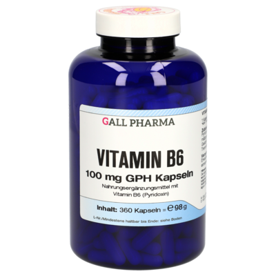 VITAMIN B6 100 mg GPH Kapseln