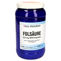 FOLSÄURE 2,5 mg GPH Kapseln