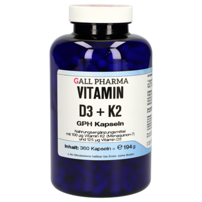 VITAMIN D3+K2 GPH Kapseln