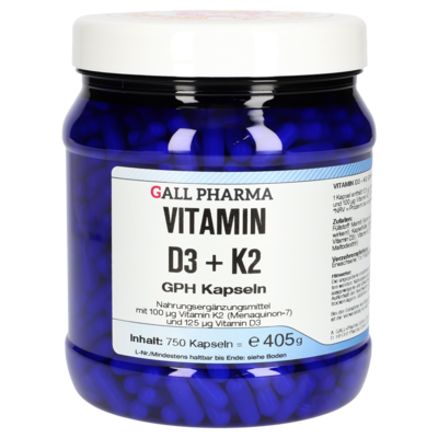 VITAMIN D3+K2 GPH Kapseln