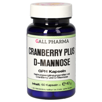 CRANBERRY PLUS D-Mannose GPH Kapseln