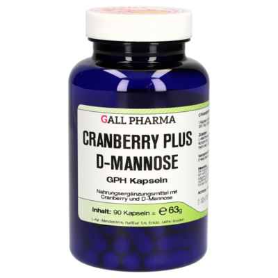 CRANBERRY PLUS D-Mannose GPH Kapseln