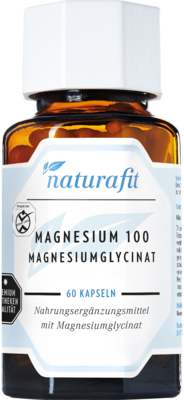 NATURAFIT Magnesium 100 mg Magnesiumglycinat Kaps.