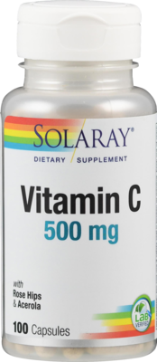 VITAMIN C 500 mg m.Hagebutte & Acerola Solaray Kps