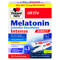 DOPPELHERZ Melatonin DIRECT Schneller Einschlafen