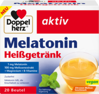 DOPPELHERZ Melatonin Heißgetränk Granulat