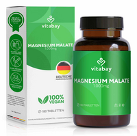 MAGNESIUM MALATE 1000 mg vegan hochdosiert Tabl.