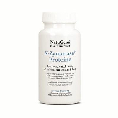 N-ZYMARASE Proteine Nattokinase+Calcium+Zink Kaps.